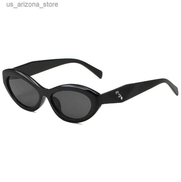 Óculos de sol designer óculos de sol clássico óculos óculos ao ar livre praia sol óculos para homem mulher mix 6 cores opcional assinatura triangular 26zs q240102