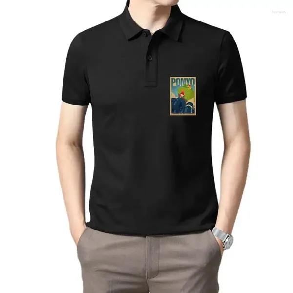 Erkek Polos 652 Ponyo T Shirt Pamuk O yaka kıyafetleri Oluştur ilginç nefes alabilen yaz tarzı harfler