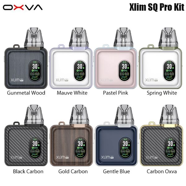 Kit originale OXVA Xlim SQ Pro 30 W Vape con batteria 1200 mAh Cartuccia Pod Xlim V3 da 2 ml Vaporizzatore per sigaretta elettronica con riempimento superiore