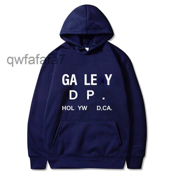 Mens Hoodies Sweatshirts Aynı Galeri Bölümü Hoodie Rapçi Tasarımcı Mektubu Alev Baskı Yüksek Sokak Kadınları Uzun Kollu Kazak Mxo8