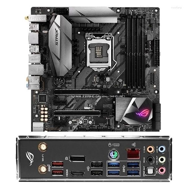 Motherboards Intel Z370 ROG STRIX Z370-G GAMING Z370G Motherboard Verwendet Original LGA1151 LGA 1151 DDR4 M.2 NVME USB3.0 SATA3 Desktop