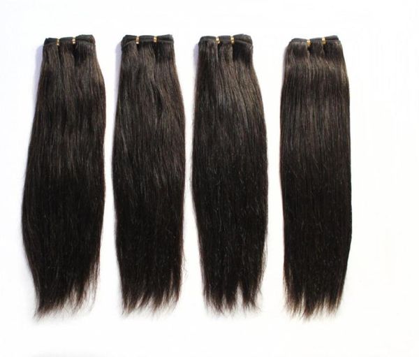 100 trama de cabelo humano brasileiro em linha reta pacote extensões de cabelo 1b preto 2 8 marrom 613 loira mix comprimentos cabelo brasileiro tecer 11694541