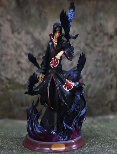 26 см GK Фигурка Shippuden Uchiha Itachi ПВХ Аниме Модель Статуя Коллекционная игрушка Figma3815212