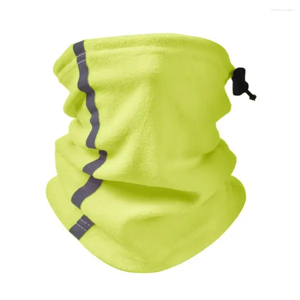 Tampas de ciclismo respirável protetor facial tira reflexiva inverno pescoço mais quente gaiter bandana super macio tempo térmico esportes engrenagem