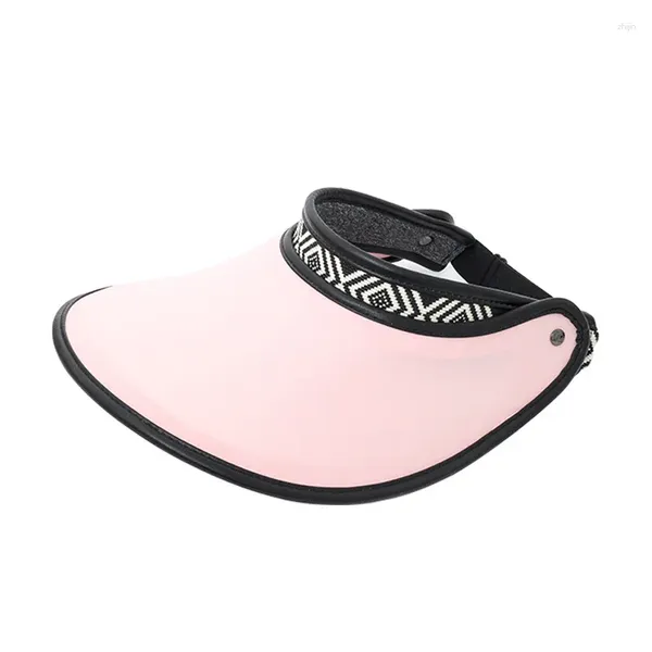 Berets Fabricante Venda Direta Vazia Cartola Sun Visor Respirável Anti UV Ciclismo Feminino