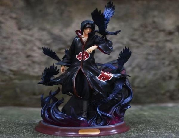 Figura de ação GK de 26 cm Shippuden Uchiha Itachi PVC Anime modelo estátua brinquedo colecionável Figma2399030