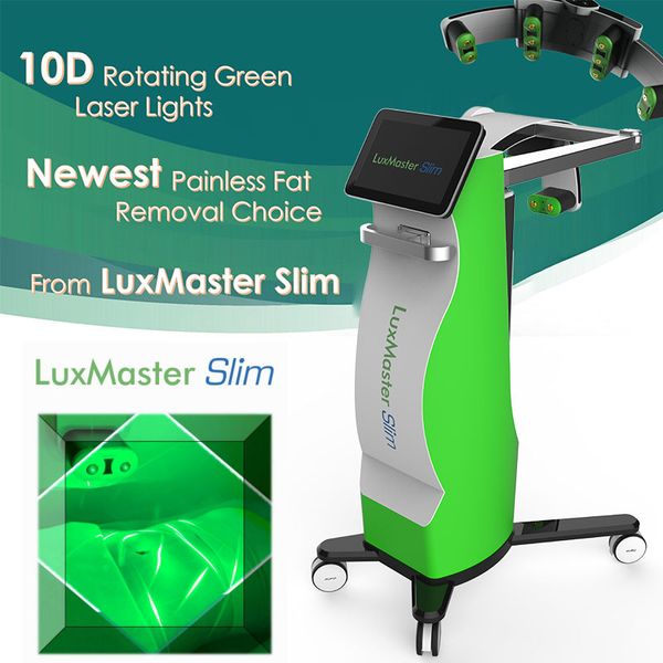 Máquinas de remoção de gordura laser luz 10d 532nm laser luz verde emagrecimento 10d terapia a laser frio máquina magro