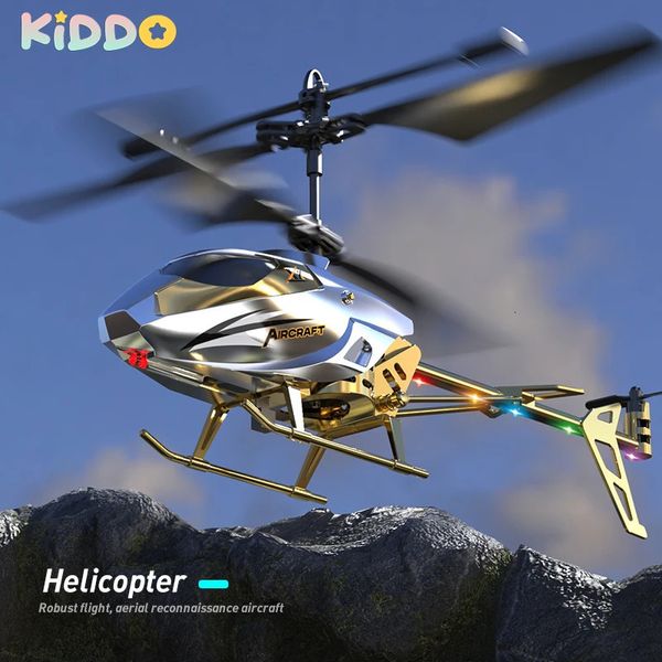 RC Hubschrauber 3,5 CH 2,5 CH Fernbedienung Flugzeug USB Aufladung Fallsicher Kollision Drahtlose Flugzeuge Kindertagsgeschenke 231229