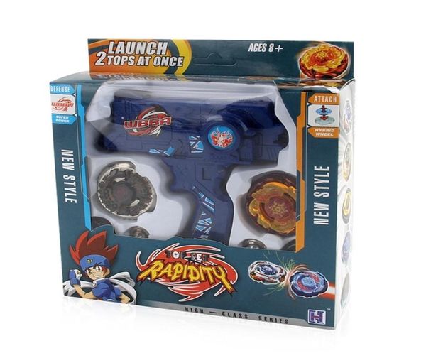 Novos brinquedos Beyblade Burst com lançador Starter e Arena Bayblade Metal Fusion God Spinning Tops Bey Blade Blades Toy AAA Y200109212185239