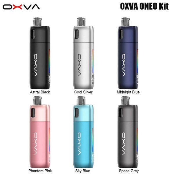 OXVA Oneo Pod Kit 1600mAh Batteria 40W 3,5 ml Cartuccia di riempimento laterale 0,4ohm / 0,8ohm MTL DTL Vape Pod Kit E vaporizzatore per sigarette Autentico