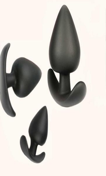 Massagem Sexshop Silicone Big Butt Plug Ferramentas Anal Brinquedos Sexuais para Mulher Homens Gay Cueca Anal Plugs Grande Buttplug Erótico Íntimo P9431405