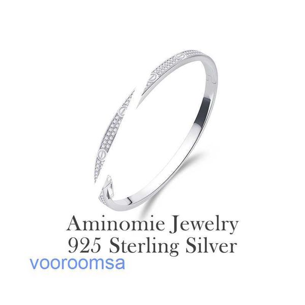 Top-Qualität, Luxus-Designer-Armband, Autoreifen-Damen-Charm, S925-Sterlingsilber, Himmel-Stern-Armband, einzigartiges Design, High-End-Volldiamant, mit Originalverpackung