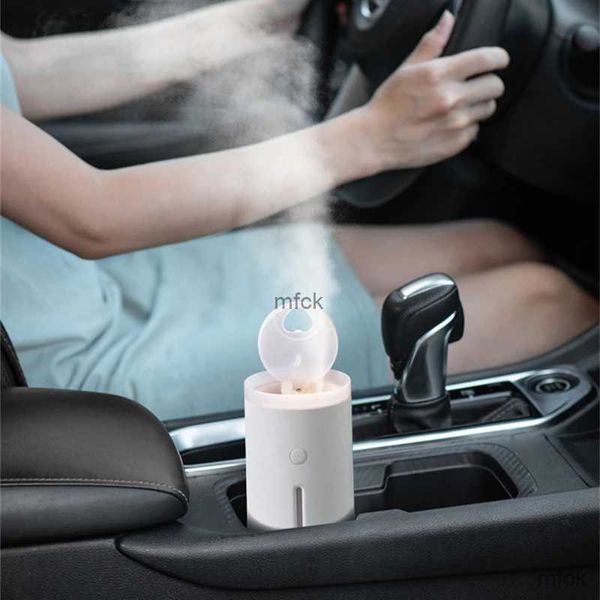 Umidificatori Anelli di fumo di meduse Umidificatore d'aria USB Aromaterapia portatile Diffusore di oli essenziali con lampada calda Diffusore di aromi