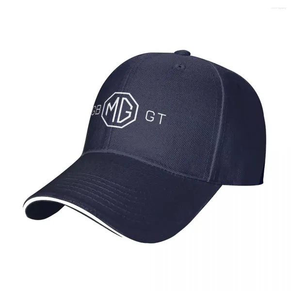 Cappellini da baseball MGB GT Lettering ottagonale (badge posteriore) Berretto da baseball Cappello Borsa da spiaggia Cappelli Donna Uomo