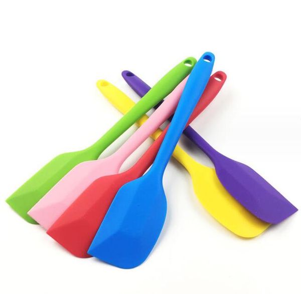 Raspador de silicone durável utensílios de cozinha utensílios de cozinha espátula carne de bovino ovo raspador de cozinha faca de agitação de manteiga ferramentas de cozinha de pizza pá espátula antiaderente