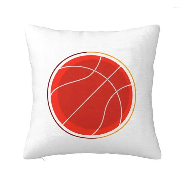 Custodie da basket con cuscino Custodie moderne in velluto fresco con logo della squadra