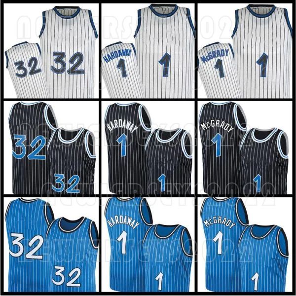 Özel Erkek Kadın Gençlik Çocukları Shaquille 32 Jersey Basketbol Penny 1 Hardaway Tracy 1 McGrady Jonathan 1 Isaac Retro Magics Jersey Orlandos