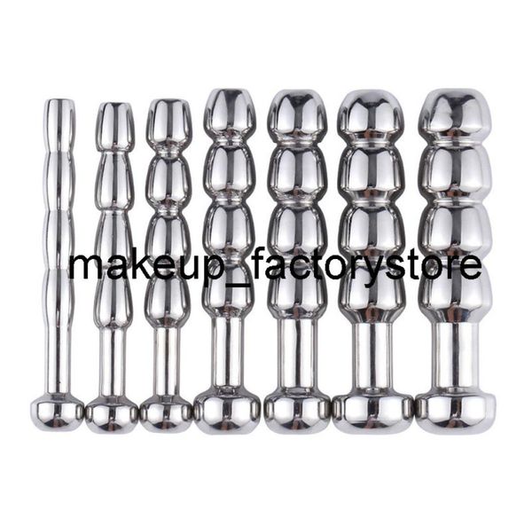 Massagem dilatação uretral cateteres matel contas anais para sexo masculino brinquedo butt plug 567891011mm pênis estimulação cavalo olho st2274039