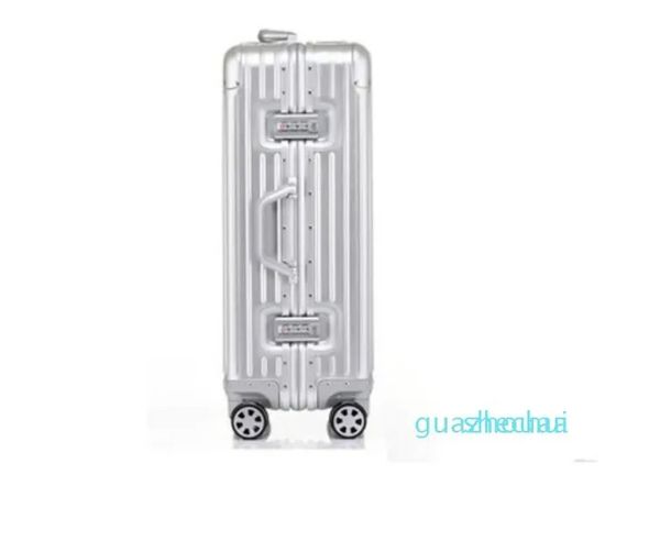 High Quality Aluminum-magnesium Spinner Brand Travel Suitcas