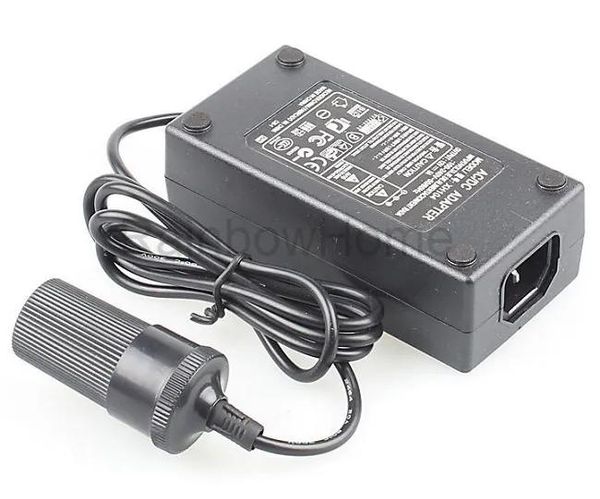 Convertisseur de puissance pour prise allume-cigare de voiture, adaptateur AC vers DC 12V 5A 60W 96W pour nettoyeur de véhicule, cordon d'alimentation pour réfrigérateur, usage domestique