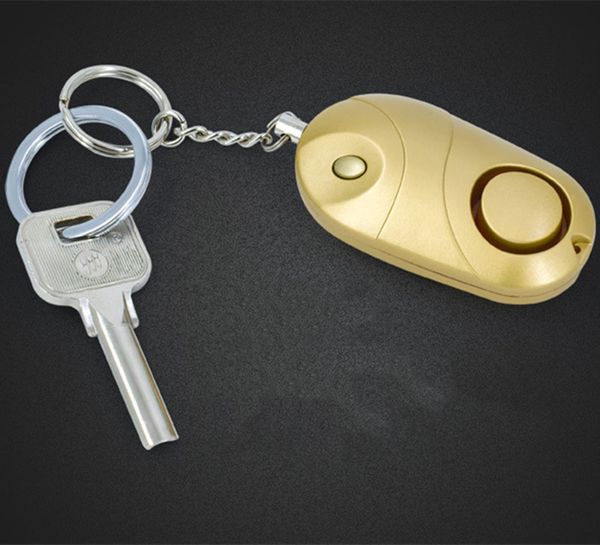 Çocuklar için En Kalite Kişisel Alarmı Kız Kadın Yaşlı Erkek Güvenlik Koru Uyarısı Güvenliği Scream Loud Keychain 130dB Yumurta Kaydalı Anti-Lost Alarm Sistemleri