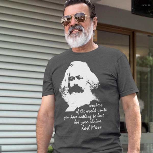 Camiseta masculina Karl Marx 