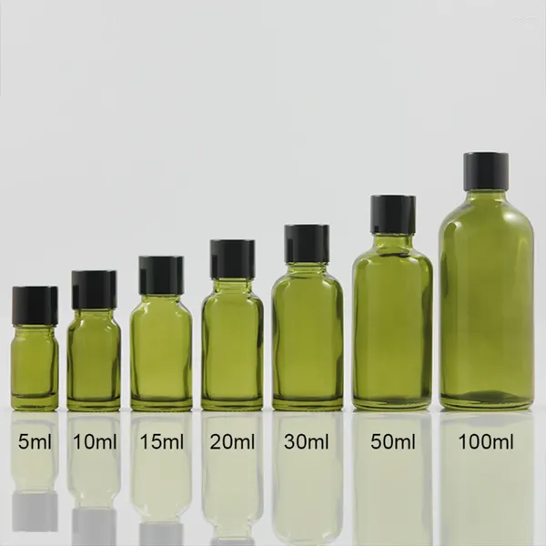 Bottiglie di stoccaggio Fabbricazione in Cina Bottiglia di vetro per profumo da viaggio per piccoli campioni da 10 ml per oli essenziali Contagocce Confezione cosmetica con tappo a vite