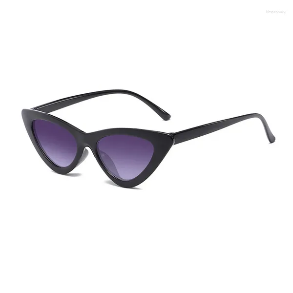 Güneş gözlüğü küçük kedi gözü kadınlar cateye güneş gözlükleri vintage gözlükler seksi bayanlar gözlük tonları UV400