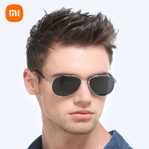 Мужские поляризационные солнцезащитные очки Xiaomi Youpin Мужские и женские солнцезащитные очки Мужские солнцезащитные очки в стиле ретро для рыбалки на открытом воздухе UV400