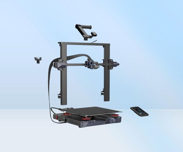 3D-принтер Ender 3 S1 PLUS Creality 300 300 300 мм Объем сборки Двухскоростной прямой экструдер 4 3 дюйма, 32 бит, бесшумный CR Touch 2211142278480