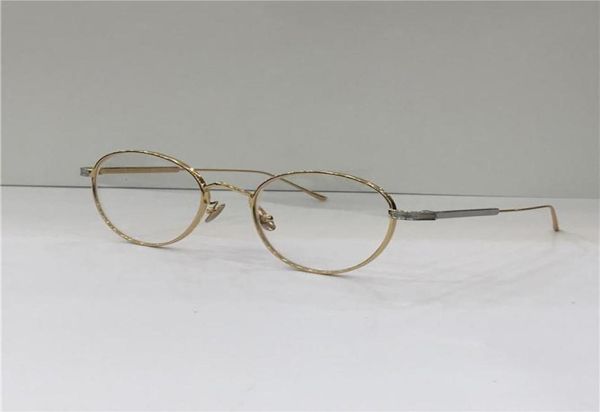 Новые модные дизайнерские оптические очки 0009, металлическая круглая оправа, прозрачные линзы в стиле ретро, современный стиль, могут быть прозрачные линзы по рецепту1568132