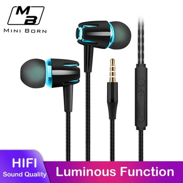 Dispositivo mini nascido em fones de ouvido com fio fones de ouvido com cancelamento de ruído qualidade de som sem dor de ouvido fone de ouvido hifi subwoofer com