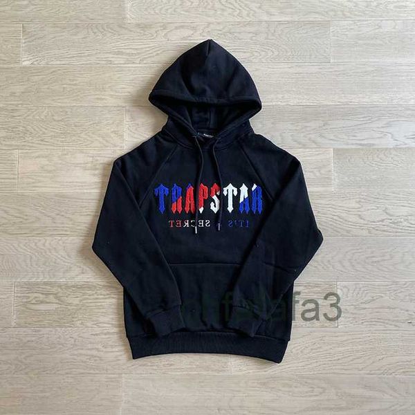 Trapstar Fleece Man Дизайнерская одежда Мужские дизайнерские толстовки Пуловеры Футболки Мужская куртка Зимние пальто Толстовка Толстовка с капюшоном Пот Евро Размер 64OS CPJ2 K0NY