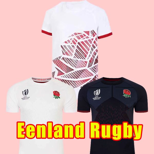 2024 Englands Rugby Jerseys 23 24 camicie da uomo maglia da rugby maglia S-5XL uniforme UK S-5XL maglia da allenamento coppa del mondo 2023 Sevens casa lontano 4XL 5XL