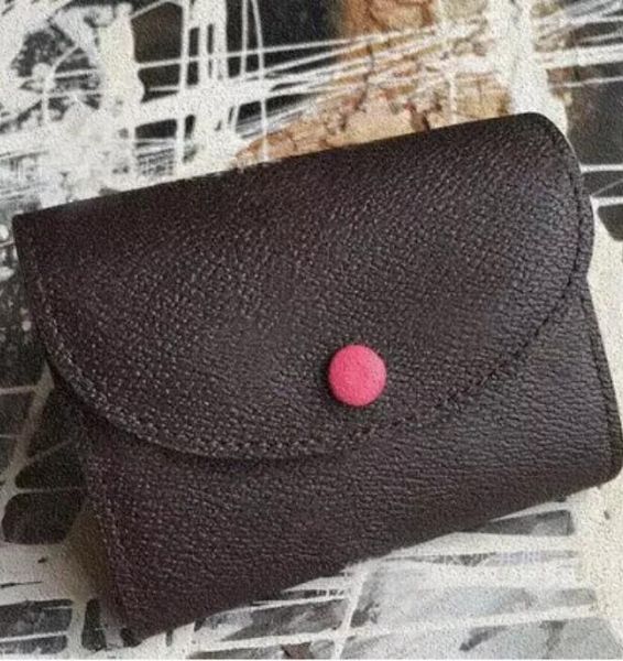 Top Quality Designer Carteiras Atacado Titular de Cartão Clássico Carteira Curta para Mulheres Embreagem Caixa de Moda Senhora Moeda Bolsa Mulher Negócio Top Quality Luxurys Bags