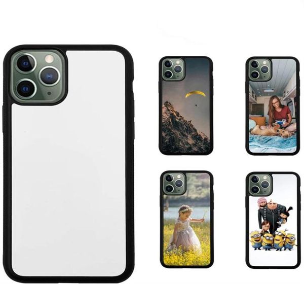 Capas de telefone em branco de sublimação capas em branco para impressão DIY borracha macia protetora à prova de choque capa antiderrapante fina para iPhone 14 13 18775795