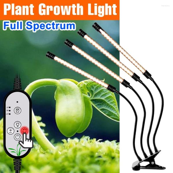 Crescer luzes 9w 18 27 36 luz led 5v espectro completo estufa flor phyto lâmpada usb jardinagem planta interior 3 modo de iluminação