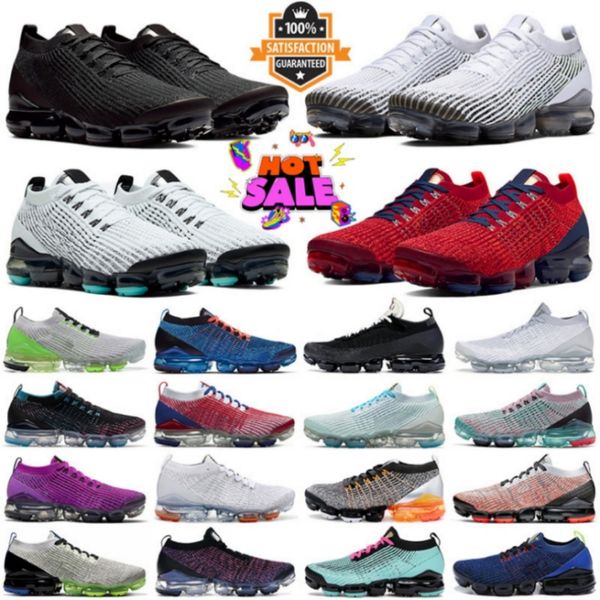 2024 TN Plus Flynit Running Shoes Fly Knit 3.0 Homens Triplo Preto Oreo Offs Branco South Beach Noble Vermelho Laser Ouro Rosa Rosa Esportes Sapatilhas Homens Mulheres Treinadores