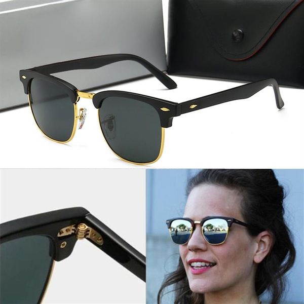 Luxus 2021 Marke Polarisierte Männer Frauen Herren Damen Pilot Aviator Sonnenbrille Designer UV400 Brillen Sonnenbrille Metallrahmen Polaroi264Y
