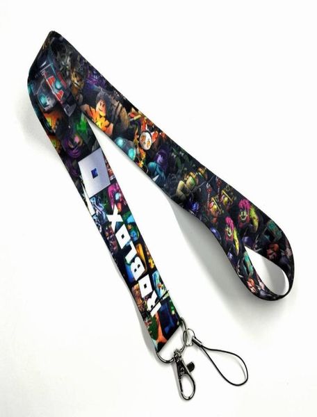 Multicolor Anmie Jogo Lanyard Straps Bag Car KeyChain ID Card Pass Gym Mobile Phone Badge Kids Chaveiro Titular Jogo Jóias Dhgate2790835