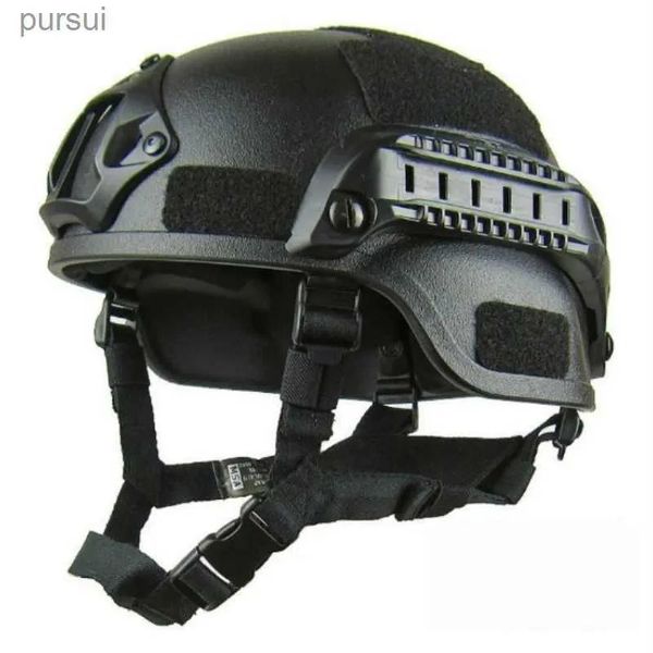 Caschi Caschi da equitazione Casco tattico militare Equipaggiamento protettivo Paintball Gioco di guerra Casco tattico CS Attrezzatura da gioco all'aperto Casco tatticoL