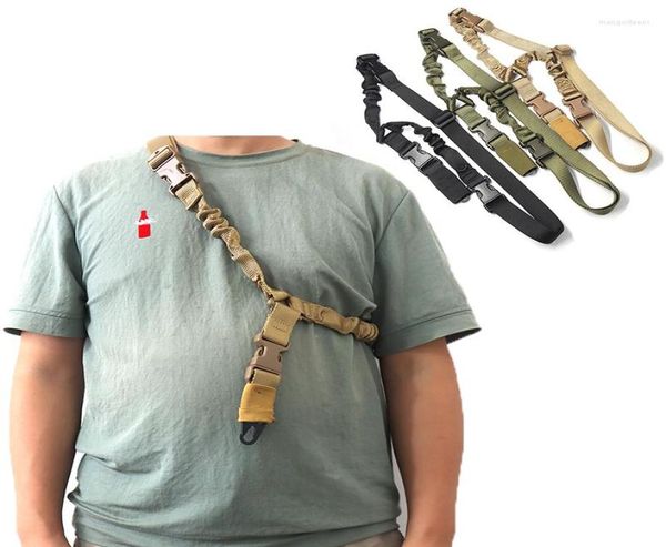 Cinture Tattiche MS3 Pistola Sling Singolo 1 Punto Heavy Duty Fucile Militare Nylon Bungee Accessori Caccia Strap3013183