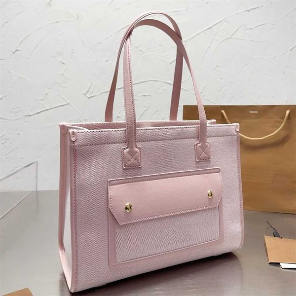 Модная дизайнерская сумка Bube, большая женская сумка, роскошная сумка большой вместимости, модные классические женские розовые сумки для покупок
