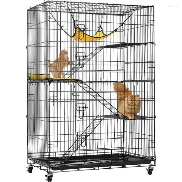 Gaiola dobrável para transporte de gatos, gaiola pequena para cães grandes, acessórios para animais de estimação, gaiola grande, frete grátis