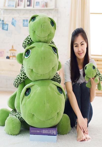 Riesentier Schildkröte Plüschtier Große süße Cartoon Schildkröte Stofftiere Kissen für Kinder Geschenk Dekoration 100 cm 120 cm 150 cm DY53613275