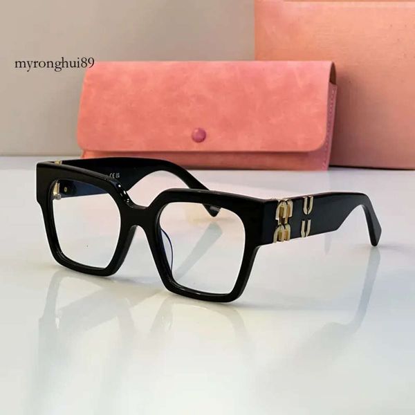 occhiali da sole Mui Mui per donne occhiali da prescrizione in Europa e modello letterario degli Stati Uniti Eyewear di alta qualità Big Square Sunghi