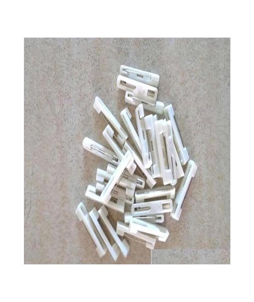 1000 PCS Saf Beyaz Plastik Çubuk Güvenlik Pimi Kimlik Rozeti Broş DIY Craft 3ZD1K 2NNXS6448185 için Geri Takım Takım