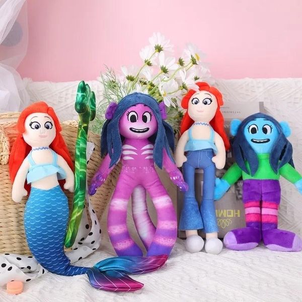 Bambole Bambole di Peluche 1/4 Pz Ruby Gillman Adolescente Kraken Peluche Carino Sirena Chelsea Cartoon Morbide Bambole di Pezza Per Il Capretto regalo di compleanno per