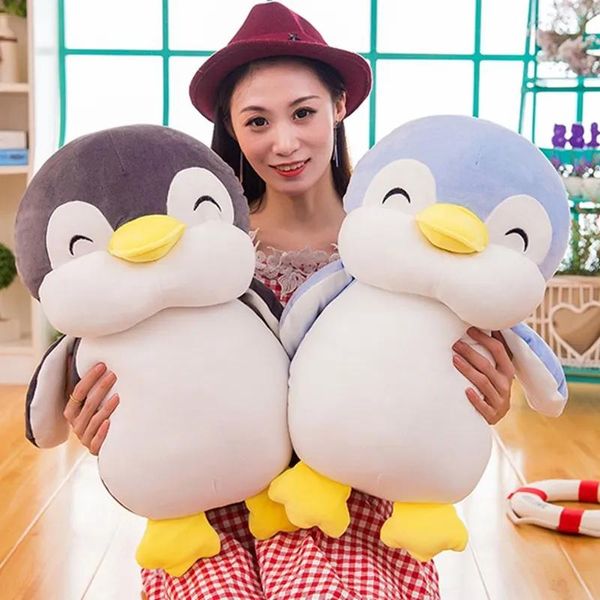 Animais super fofos de algodão macio para baixo pinguim brinquedo de pelúcia animal boneca pinguins crianças aniversário presente de dia dos namorados