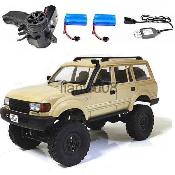 Auto elettrica/RC Auto WPL C541 RC AUTO C54 Land Cruiser AUTO LC80 Crawler Scala reale 260 Motore Off Road Arrampicata Monsterk 4WD Regalo per bambini x0